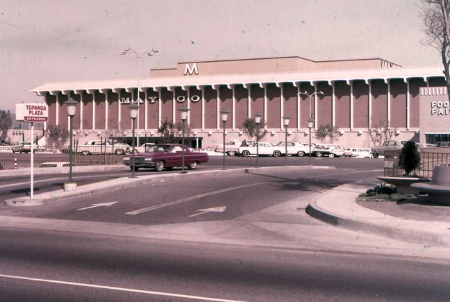 c. 1964 The May Company, Topanga Plaza, 6600 Topanga Canyon Boulevard,  Canoga Park, CA